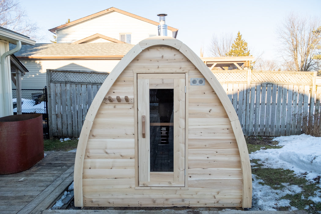 Dundalk CT Canadian Timber Mini POD Sauna   CTC77ME