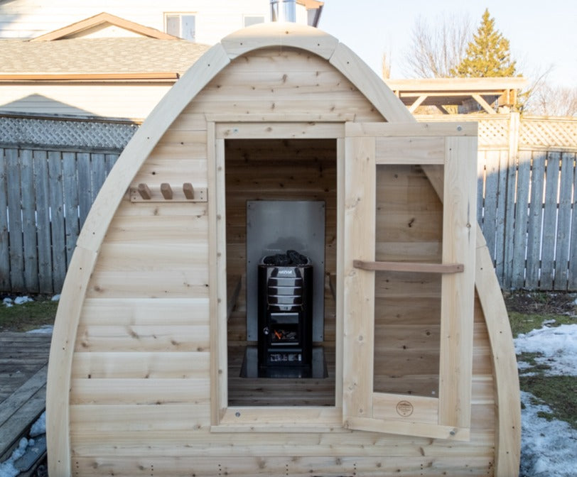 Dundalk CT Canadian Timber Mini POD Sauna   CTC77ME